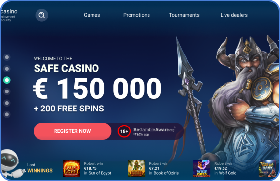 Safecasino Juegos de casino virtuales